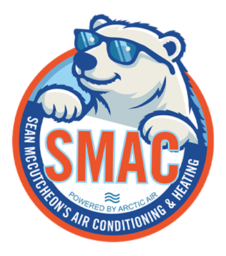 Sean McCutcheon's Air Conditioning Logo - Blue and White